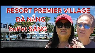 NGAY THU HAI O RESORT  BUFFET SANG VOI NHUNG CON DUONG TOAN CAY PHUONG VA CAY HOA SU [upl. by Haymes197]