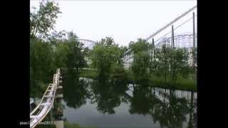 The Dragon Roller Coaster Adventureland Des Moines 1999 [upl. by Nyret]