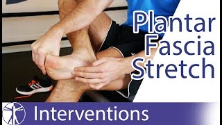 Plantar Fascia Stretch  Plantar Fasciitis [upl. by Kalam]