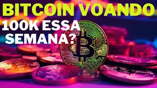 🚀 BITCOIN E ETHEREUM EXPLODINDO 💥 SEMANAL VAI A 120K 🚀 [upl. by Albrecht]