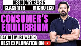 Microeconomics  Consumers Equilibrium  Chapter 2  Part 1 [upl. by Edra]