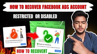 How To Recover Disable Ads Account In 2024  Meta Ads Account Recovery In Just 10 Minutes  meta [upl. by Nylessoj]