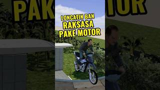 Loncatin Ban Raksasa Pake Motor shortvideo gta [upl. by Drofxer978]