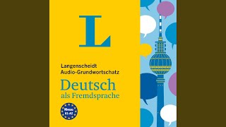 Kapitel 43  Langenscheidt AudioGrundwortschatz Deutsch Als Fremdsprache [upl. by Egroeg]