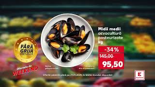 Prețuri speciale de Weekend la Kaufland  Până pe 21 ianuarie [upl. by Tedra235]