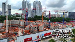 🏗️ ❲26 May 2024❳ HDB BTO Ghim Moh Ascent  Natura site progress [upl. by Audy]