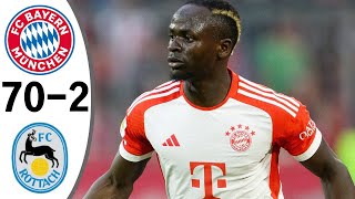 Bayern Munich vs Rottach Egern 702  All Goals amp Highlights Last Matches [upl. by Rahman]