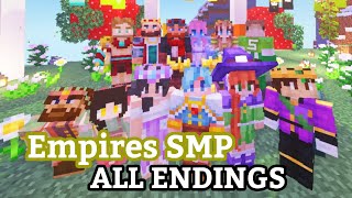 All Empires SMP Endings  Empires SMP Finale [upl. by Motch268]