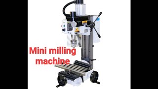 Craftex cx 605 Mini milling machine [upl. by Feldt]