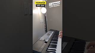 Yamaha YPT240  Piano Sound Test  Merengue Latin Rhythm piano pianosound merengue [upl. by Adnat]