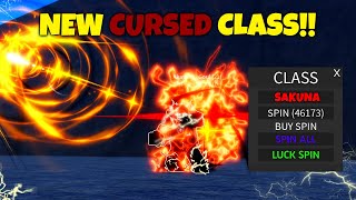 New Sukuna Cursed CLASS  New Boss  A Heros Destiny [upl. by Kcirdek]