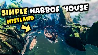 Simple Harbor House in Mistland  Do you think its safe  Valheim [upl. by Anyrtak]