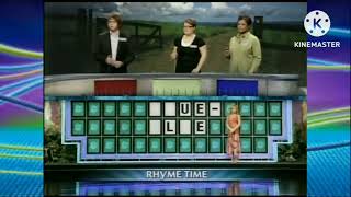 Wheel Of Fortune Toss Up 3000 Missolve March 24 2008 [upl. by Egdirdle]