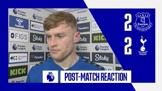 JARRAD BRANTHWAITES REACTION  PREMIER LEAGUE EVERTON 22 TOTTENHAM HOTSPUR [upl. by Sammons]