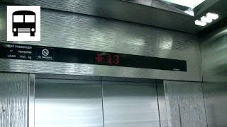 Parkway Centre Singapore  Hitachi BuilACE Pulido Panoramic Elevator 日立 ビルエースプリード エレベーター [upl. by Hajar]