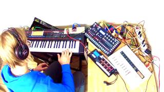 Teensy synth jam improvisation [upl. by Senaj]