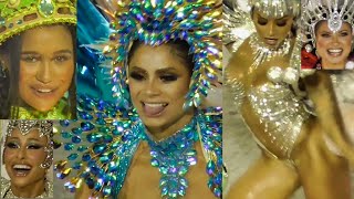 Best 10 beautiful ballerinas Rio de Janeiro Carnaval AI Face Brazil Samba Carnival Part 6 [upl. by Boyden]