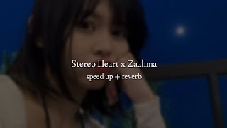 Stereo Heart x Zaalima speed up  reverb [upl. by Wall]