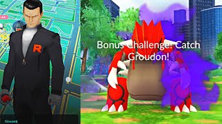 Easily Beat Giovanni New Lineup Shadow Groudon In pokemon Go  World of Wonders Taken Over [upl. by Isiad]