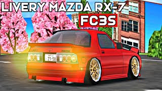 FR LEGENDS Livery Mazda Rx7 Fc3s [upl. by Galatea644]