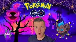 ✨Shiny BOOSTED Zorua amp Spiritomb HUNT  ✨  Giratina Raid Hour amp Halloween Event Pokemon GO Live🔴 [upl. by Nevram610]