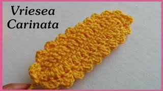 Crochet Vriesea Carinata 💛 [upl. by Kinemod]