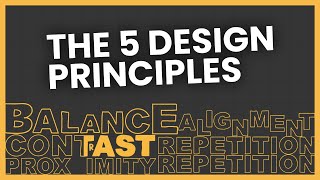 The 5 Design Principles But in Web Design [upl. by Palermo]