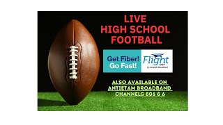 LIVE High School Football  Williamsport at Smithsburg [upl. by Yffat]