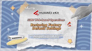 S380 Web Restoring Factory Default Settings EntireNetwork Configuration [upl. by Plantagenet31]