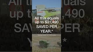 CLAAS TRION 740 vs John Deere S770  Competitive Comparison [upl. by Helmer]