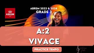 Vivace Clementi — ABRSM Grade 3 Piano 2023  2024 A2 [upl. by Sapers902]