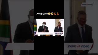 President Cyril Ramaphosa My Ipad Official AmaPiano song [upl. by Trix173]