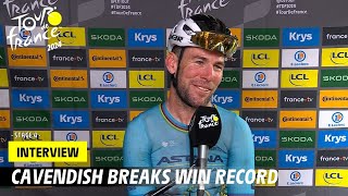 Cavendish breaks win record  Stage 5  Tour de France 2024 [upl. by Burn]