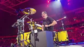 Lars Ulrich drumming Metallica  Sad But True Amsterdam 4272023 [upl. by Anewor]