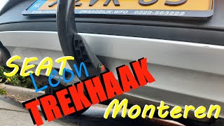 VAGvlog 13  Trekhaak Seat Leon ST 5f monteren [upl. by Jaquenette836]