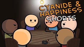 Roulette  Cyanide amp Happiness Shorts [upl. by Aihcropal]