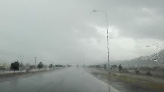 Rain falls in Rustaq [upl. by Teerpnam]