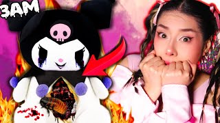 ðŸš« ABRIMOS PELUCHE MALDITO DE KUROMI ATERRADORA ðŸ”ªðŸ˜±Hello Kitty SECRETO HORRIBLE MY MELODY [upl. by Nagle123]