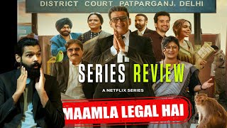 Mamla Legal Hai Series Review  Netflix New Series  Netflix India [upl. by Adehsar922]