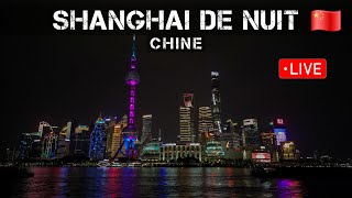 Balade de nuit à Shanghai en Chine [upl. by Mientao]