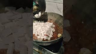 janiye paneer ki sabji kaise bnate h shortvideo [upl. by Esoranna]