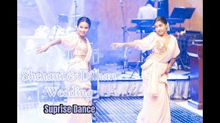 Bridesmaids Surprise Dance 2023  SHEHANI amp DILHAN WEDDING [upl. by Oiragelo]