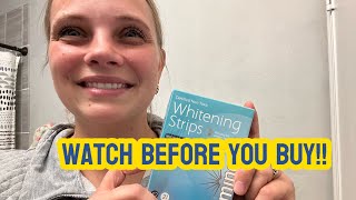 Lumineux Teeth Whitening Strips Review [upl. by Lerak984]