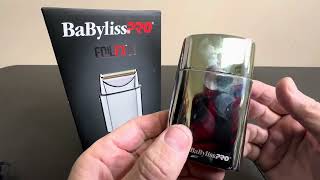 Babyliss PRO Foil FX01 [upl. by Ingeberg957]