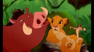 Canción Hakuna Matata  El Rey León 1994 de Disney [upl. by Lonyer]