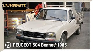 Ma 504 Benne 🇨🇵 lutilitaire parfait de chez Peugeot 🚧🛠️🚨 [upl. by Niple]