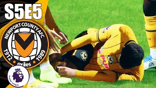 Worst Luck Ever  Newport County FC 24 Career Mode  S5E5 [upl. by Kcerred222]