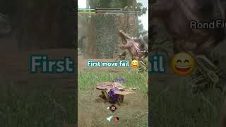 Monster Hunter Rise  Anjanath first move gaming monsterhunterrise [upl. by Aihsiyt]