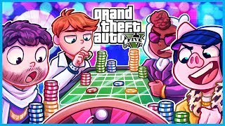 GTA 5 but we gamble all our money at the casino [upl. by Ingaborg384]