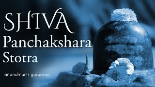 Shiva Panchakshara Stotra  Shiva Stotra  Anandmurti Gurumaa [upl. by Dweck]